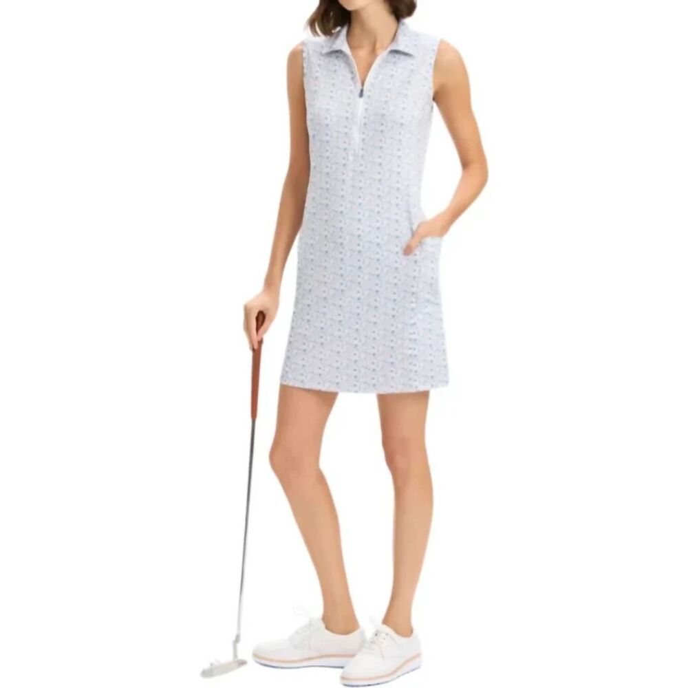 RNWK Mini Floral Sport Dress - Blue/Purple L